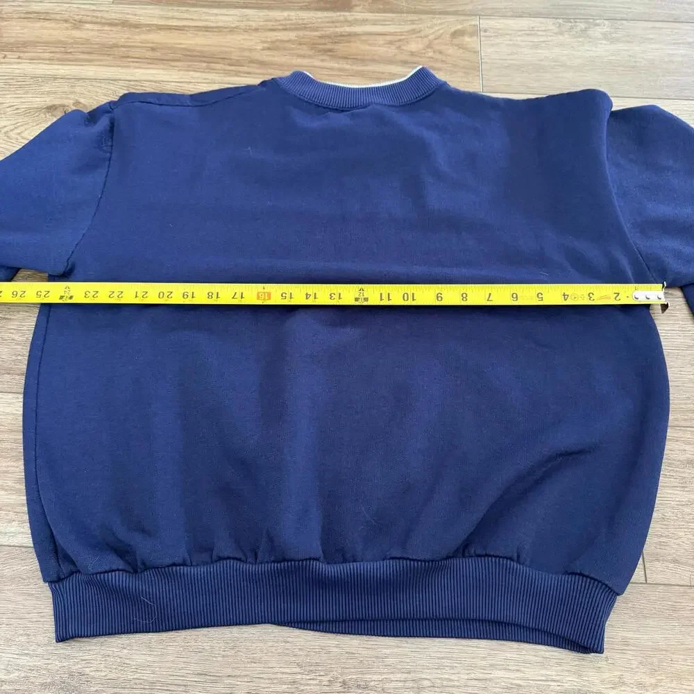 Vintage 90s Striped Crewneck Speedy U.S.A. Sweater - Picture 6 of 7